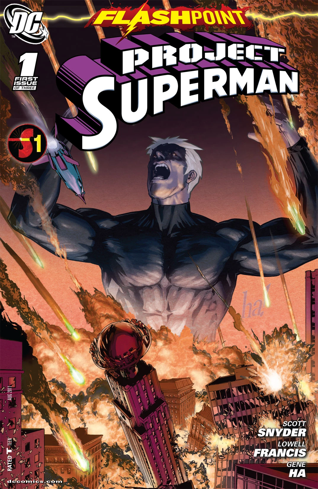 Flashpoint: Project Superman #1 (DC, 2011 — Cover A) cover